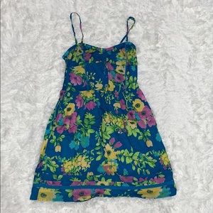 Floral Spaghetti Strap Dress